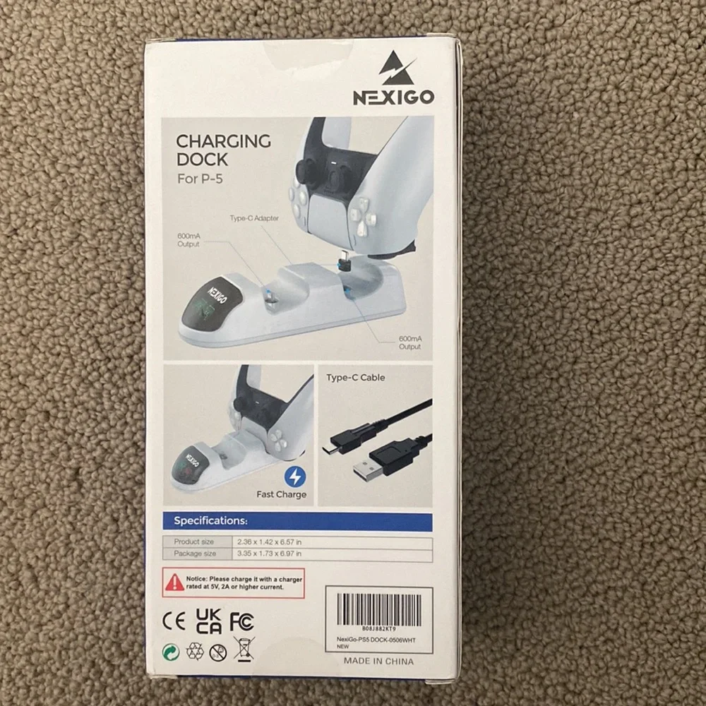 New Mexico charging dock for Play station 5.